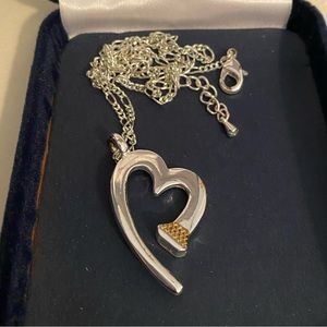 Montana Silversmiths Horseshoe Nail Necklace